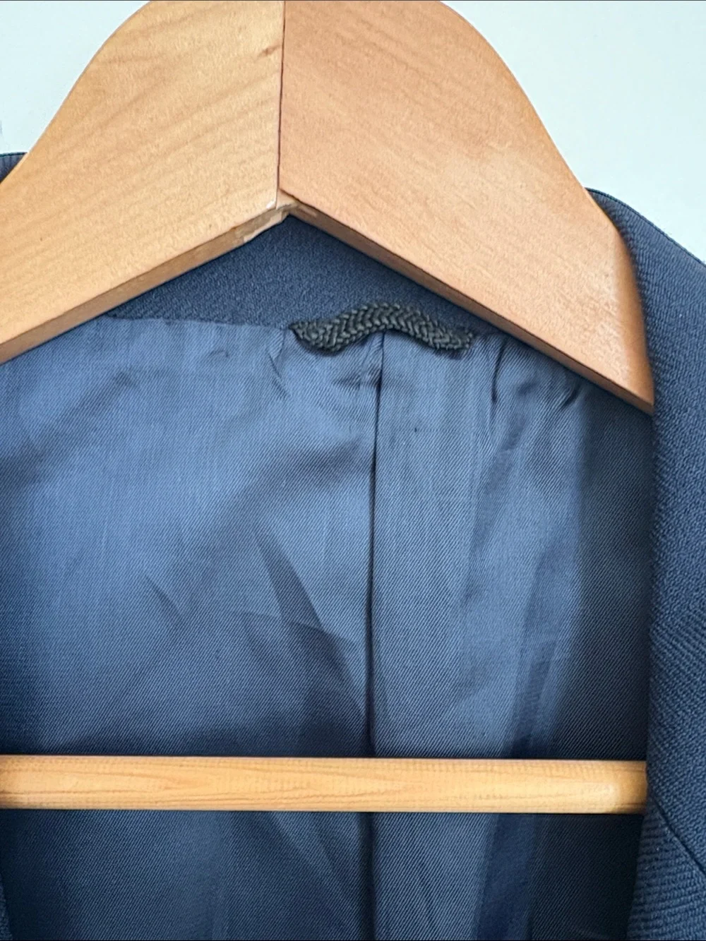 VTG Levi’s Men's Navy Blue Two-Button Blazer
